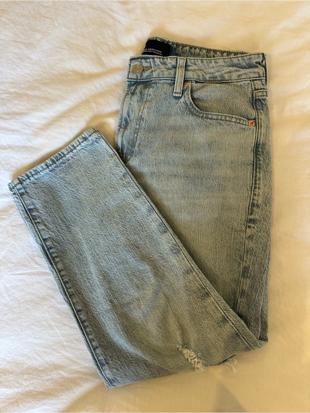 GAP Women Light Blue Straight Leg Jeans